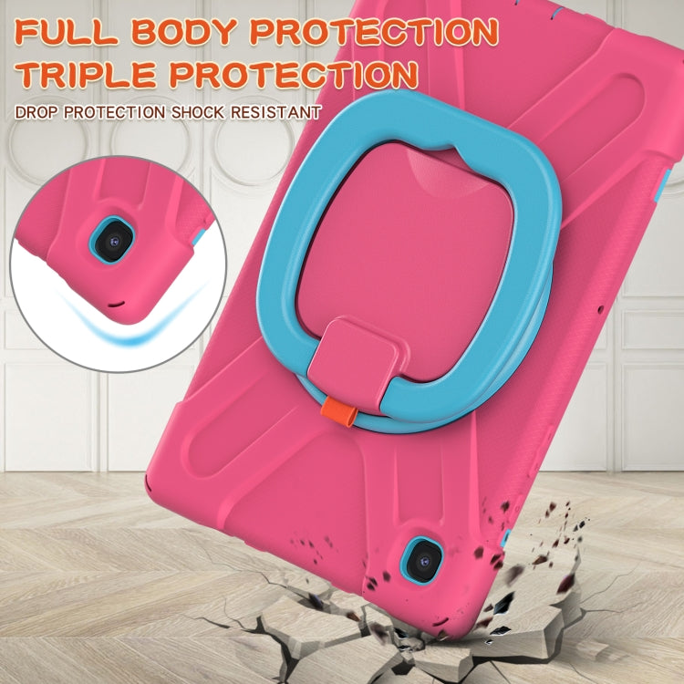 Shockproof Cover With Stand & Hand & Shoulder Strap iPad 9.7 inch Pink