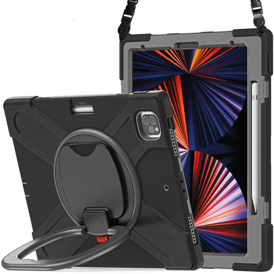 Shockproof Cover With Stand & Hand & Shoulder Strap iPad Pro 12.9 inch 2021