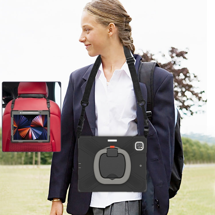 Shockproof Cover With Stand & Hand & Shoulder Strap iPad Pro 12.9 inch 2021