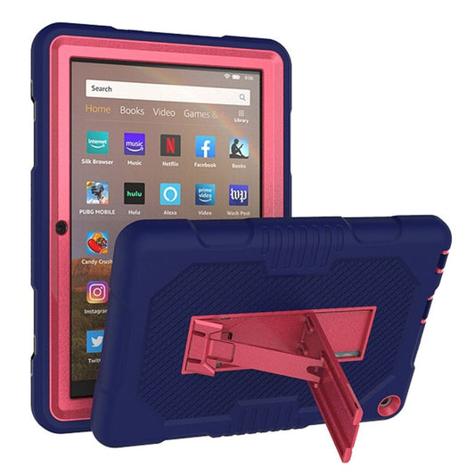 Shockproof Cover For Kindle Fire HD 8 2020 Blue Pink - We Love Gadgets