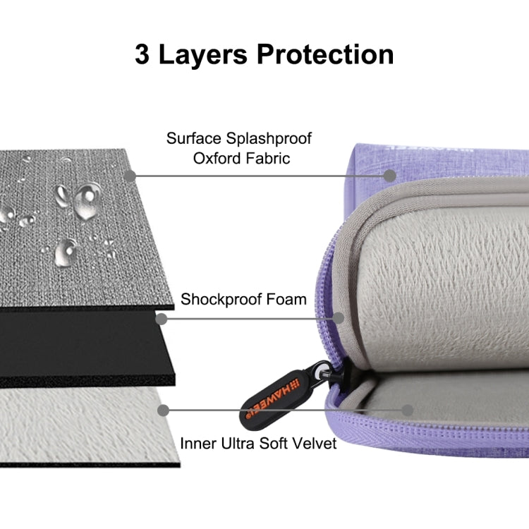 15.6 inch Laptop Sleeve Carry Bag Purple