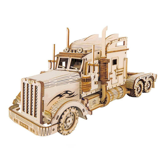 Robotime Heavy Truck Scale Model 3D Wooden Puzzle
