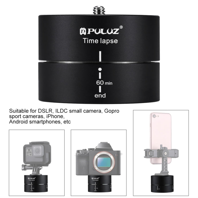 360 Degree Time Lapse Stabilizer Tripod Head Adapter - We Love Gadgets