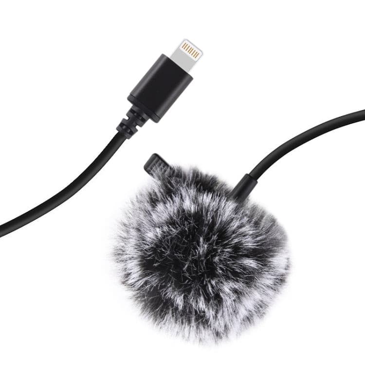 1.5m 8 Pin iPhone Wired Condenser Recording Microphone - We Love Gadgets