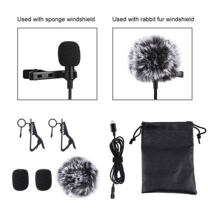 1.5m 8 Pin iPhone Wired Condenser Recording Microphone - We Love Gadgets
