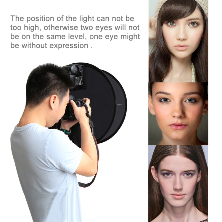 45cm Round Style Macro and Portrait Softbox Diffuser - We Love Gadgets