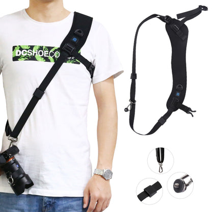 Camera Shoulder Strap with Quick Release Plate for DSLR / SLR Cameras - We Love Gadgets