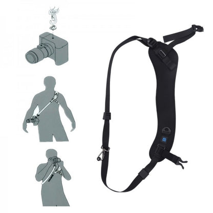 Camera Shoulder Strap with Quick Release Plate for DSLR / SLR Cameras - We Love Gadgets