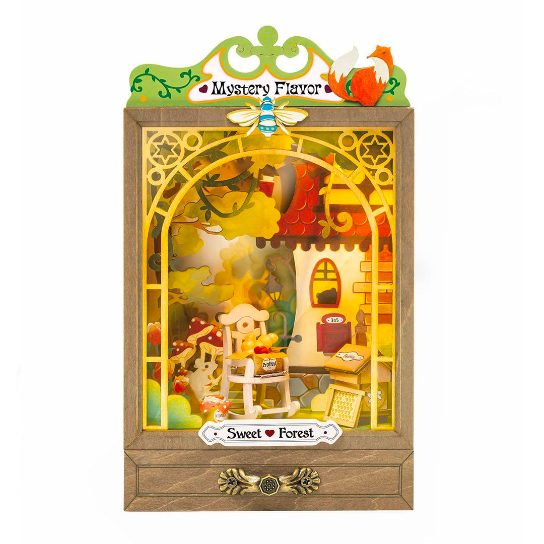 Robotime Sweet Forest DIY Dollhouse Box Theatre Kit