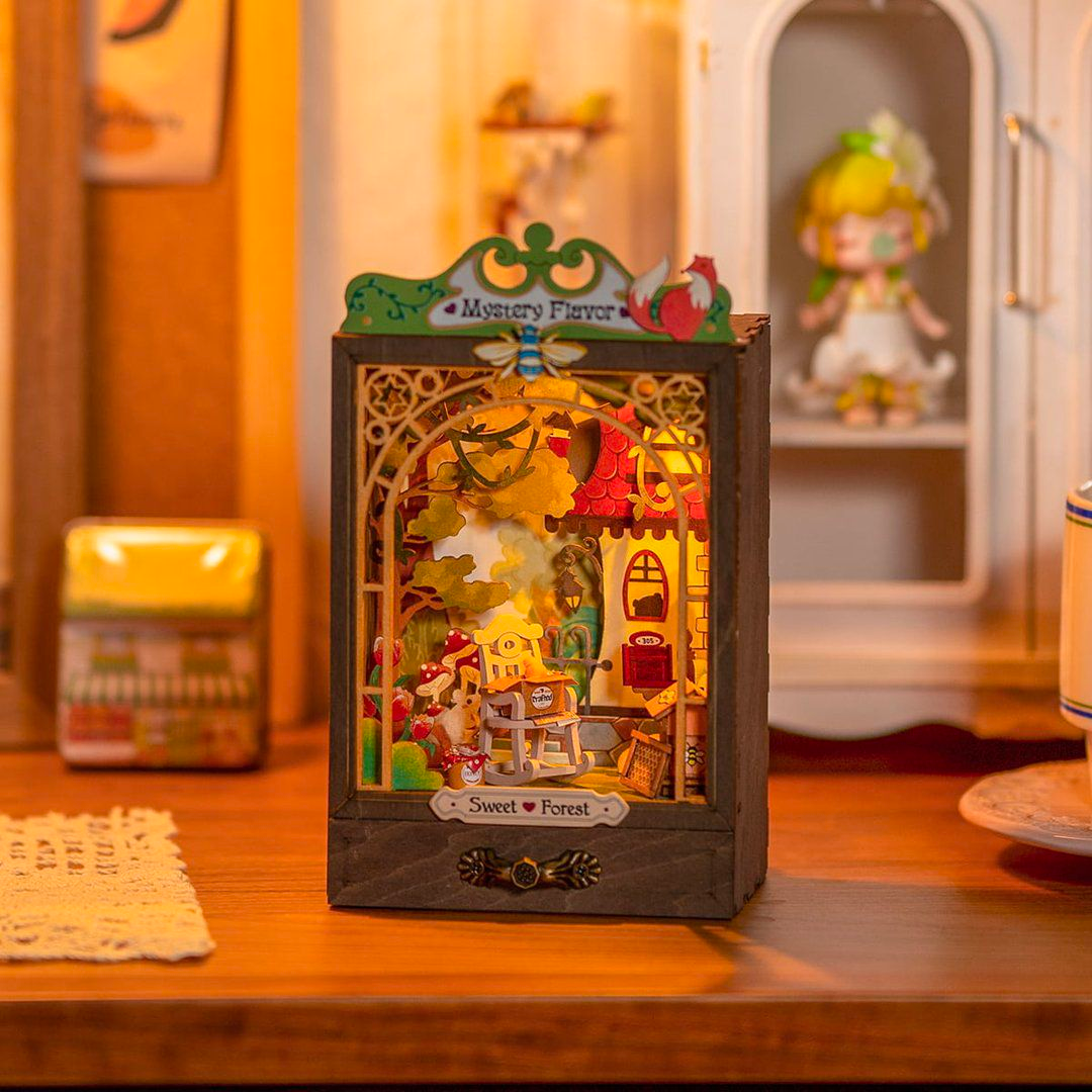 Robotime Sweet Forest DIY Dollhouse Box Theatre Kit