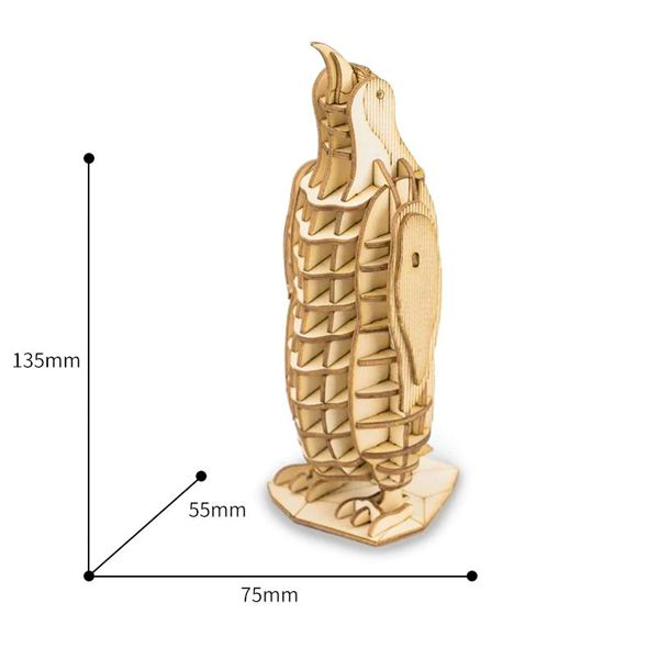 Robotime Penguin Animal Modern 3D Wooden Puzzle