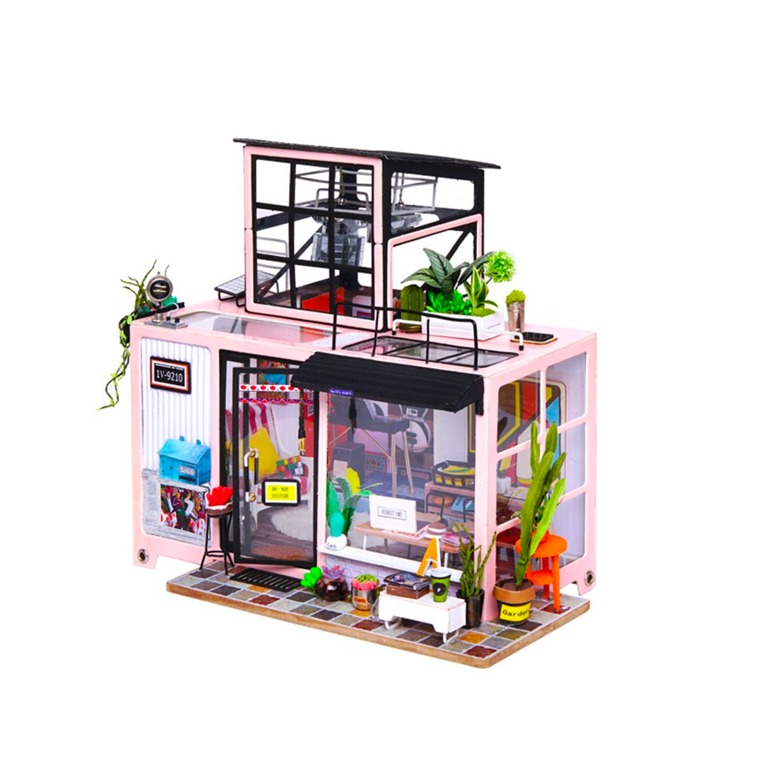 Robotime Kevin's Studio - 3D Wooden Puzzle Gift with LED