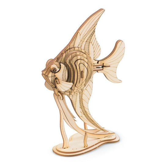 Robotime Angel Fish Animal Modern 3D Wooden Puzzle