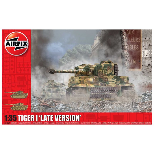 Airfix A1364 Tiger-1 "Late Version" 1:35 Scale Model
