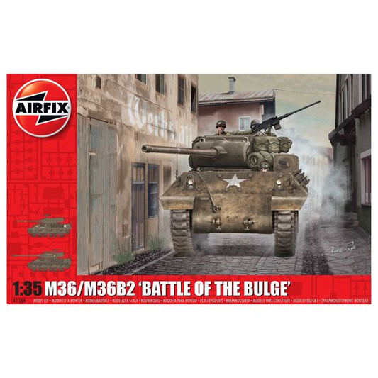 Airfix A1366 M36/M36B2 "Battle of the Bulge" 1:35 Scale Model Kit