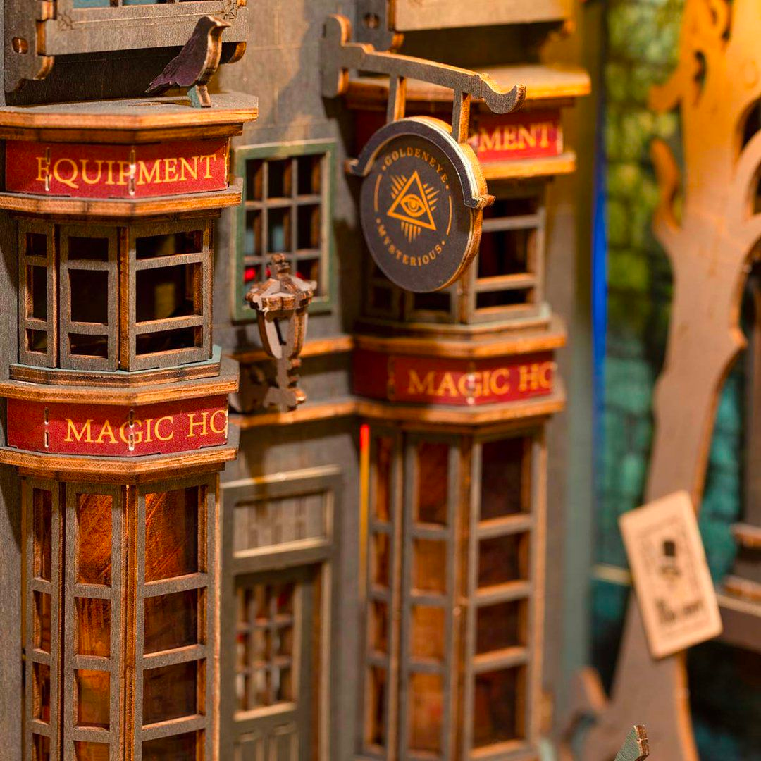 Robotime Magic House 3D Wooden DIY Miniature House Book Nook