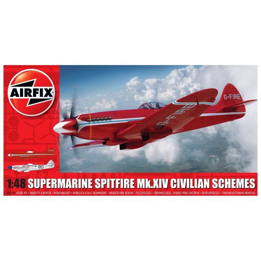 Airfix A05139 Supermarine Spitfire MkXIV Civilian Schemes  Model Kit