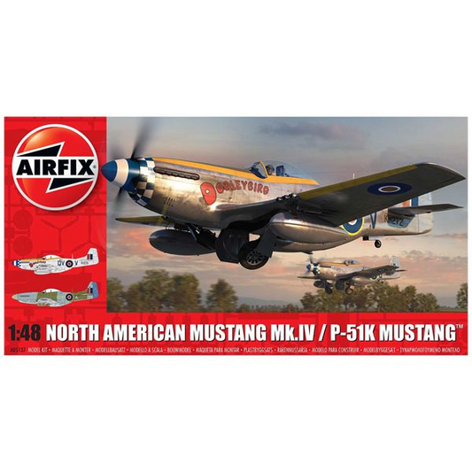 Airfix A05137 North American Mustang Mk.IV/P-51K Mustang Model Kit