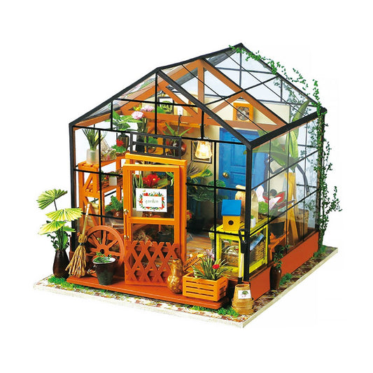 Robotime Cathy's Flower House DIY Miniature House