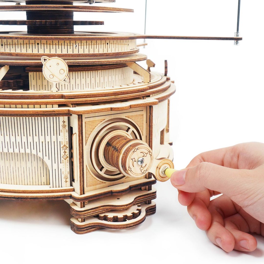 Robotime Mechanical Orrery 3D Wooden Puzzle