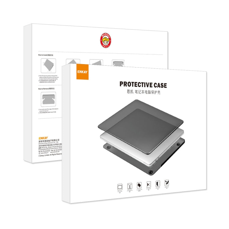 Hardshell Case & Keyboard Cover For 2021 MacBook Pro 14 inch A2442 (M1) Transparent