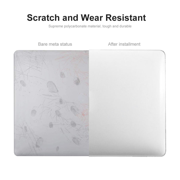 Hardshell Case & Keyboard Cover For 2021 MacBook Pro 14 inch A2442 (M1) Transparent