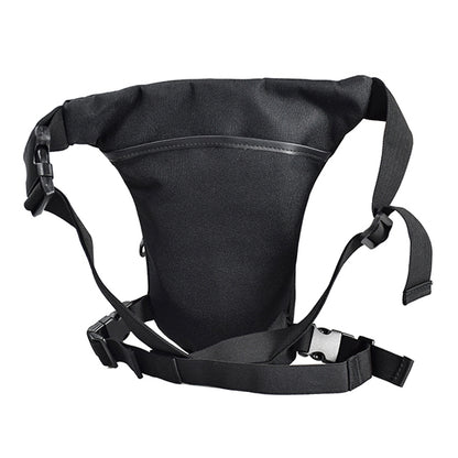 Unisex Adjustable Waist & Leg Bag For Motorcycles & Outdoor Use
