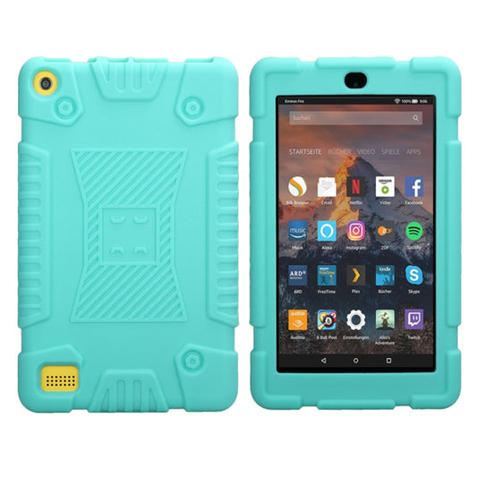Kindle Fire 7 inch 2017 Shockproof Silicone Cover Mint