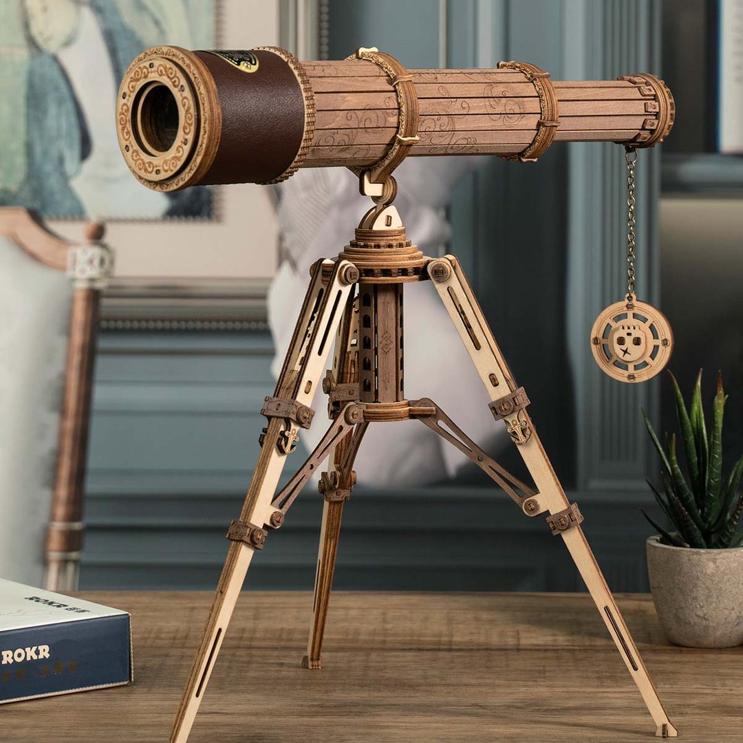 Robotime Monocular Telescope 3D Wooden Puzzle