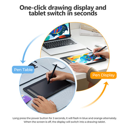 XPPen Artist 10 (2nd Gen) Pen Display Graphics Drawing Tablet Black